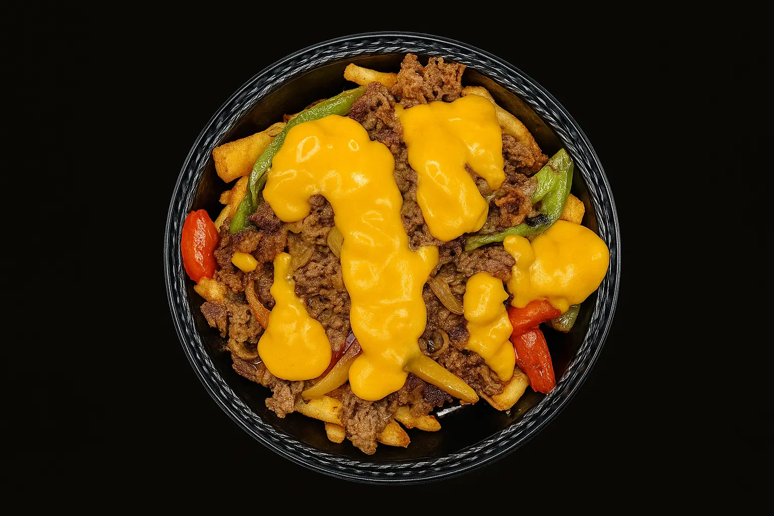 Authentic Philly Cheesesteak with tender ribeye steak at Phat Boy Cheesesteaks Edmonton & Sherwood Park